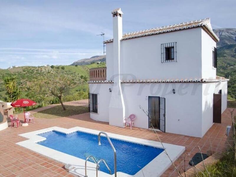 Villa for langtidsleie i Sedella, Málaga