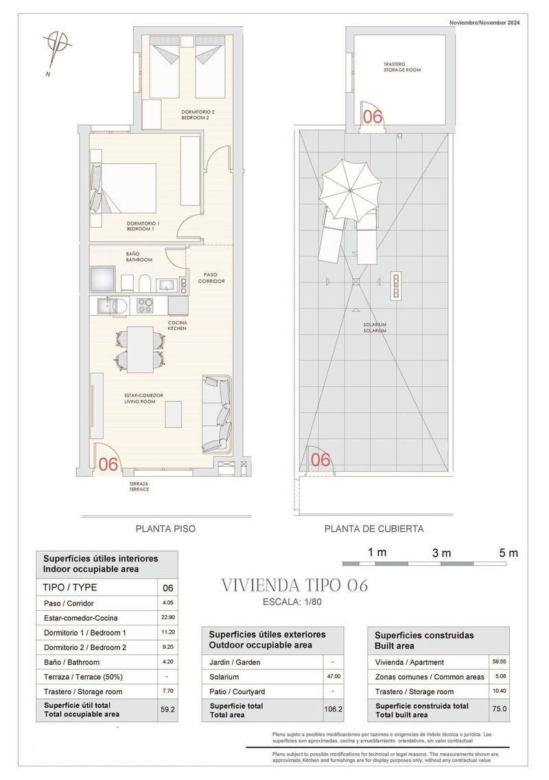 2 chambre Appartement à vendre
