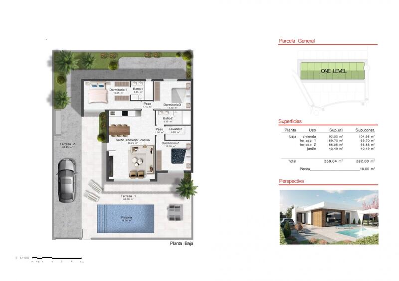 3 chambre Villa à vendre