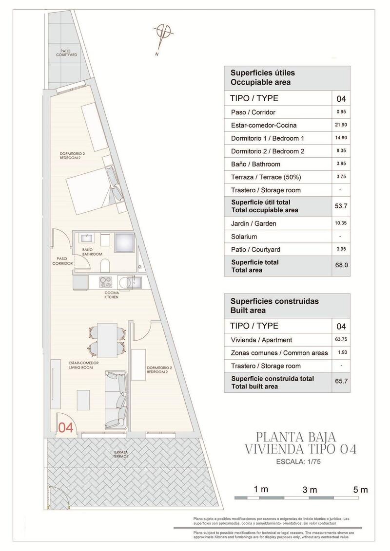2 bedroom Apartment for sale