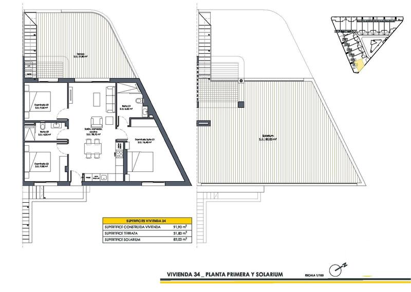 3 Cuarto Apartamento en venta