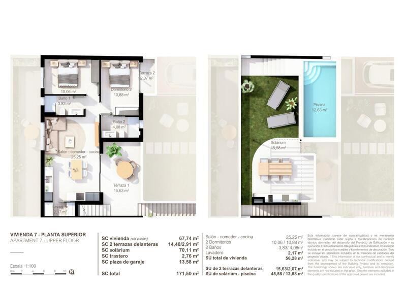 2 Cuarto Apartamento en venta