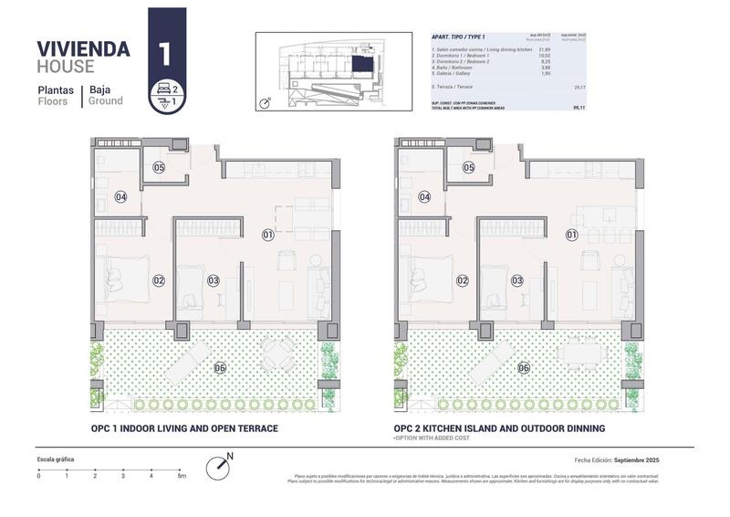 2 bedroom Apartment for sale