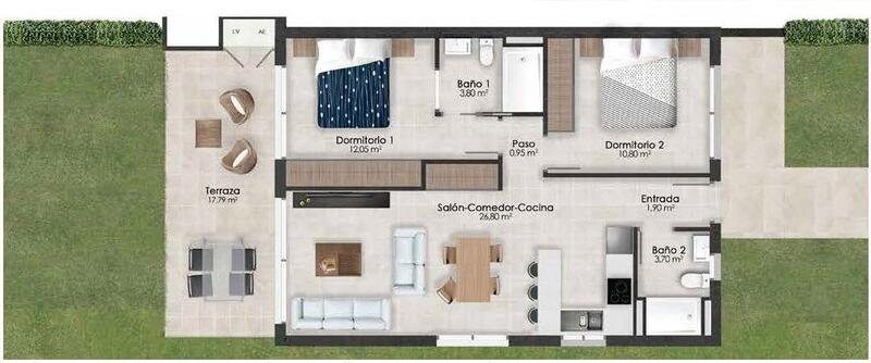 2 soveværelse Lejlighed til salg 2 soveværelse Lejlighed til salg