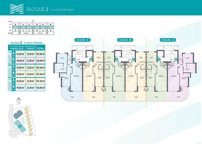 2 slaapkamer Appartement Te koop