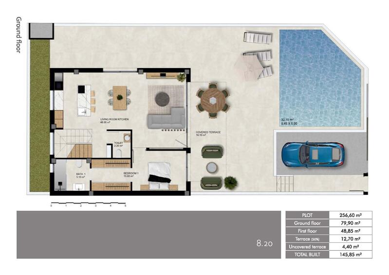 3 chambre Villa à vendre