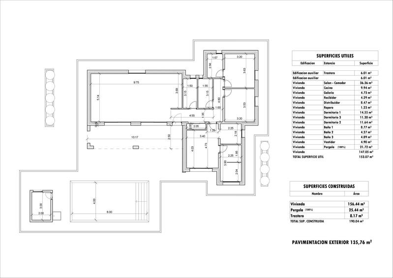 3 chambre Villa à vendre