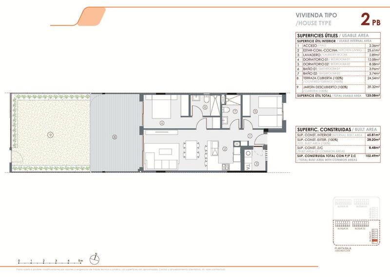 2 slaapkamer Appartement Te koop