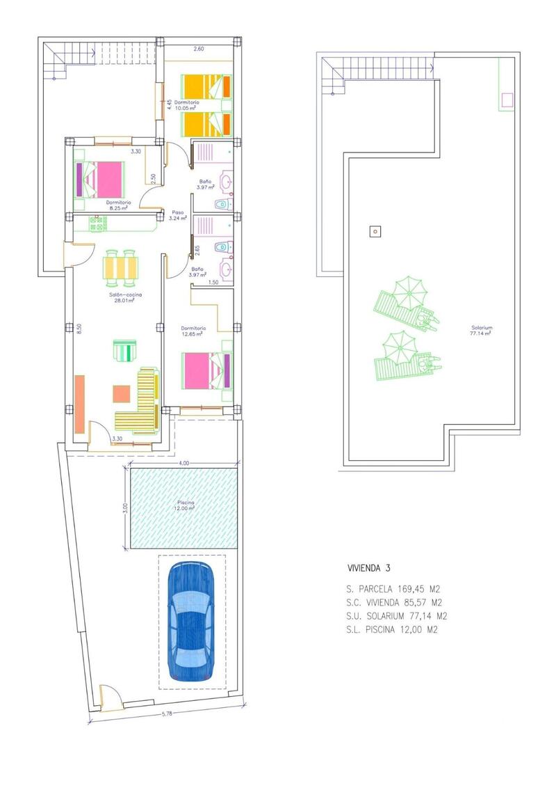 3 Schlafzimmer Villa zu verkaufen