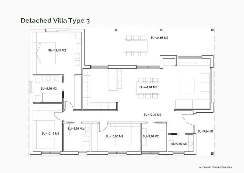 3 slaapkamer Villa Te koop