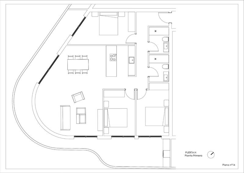 3 slaapkamer Appartement Te koop