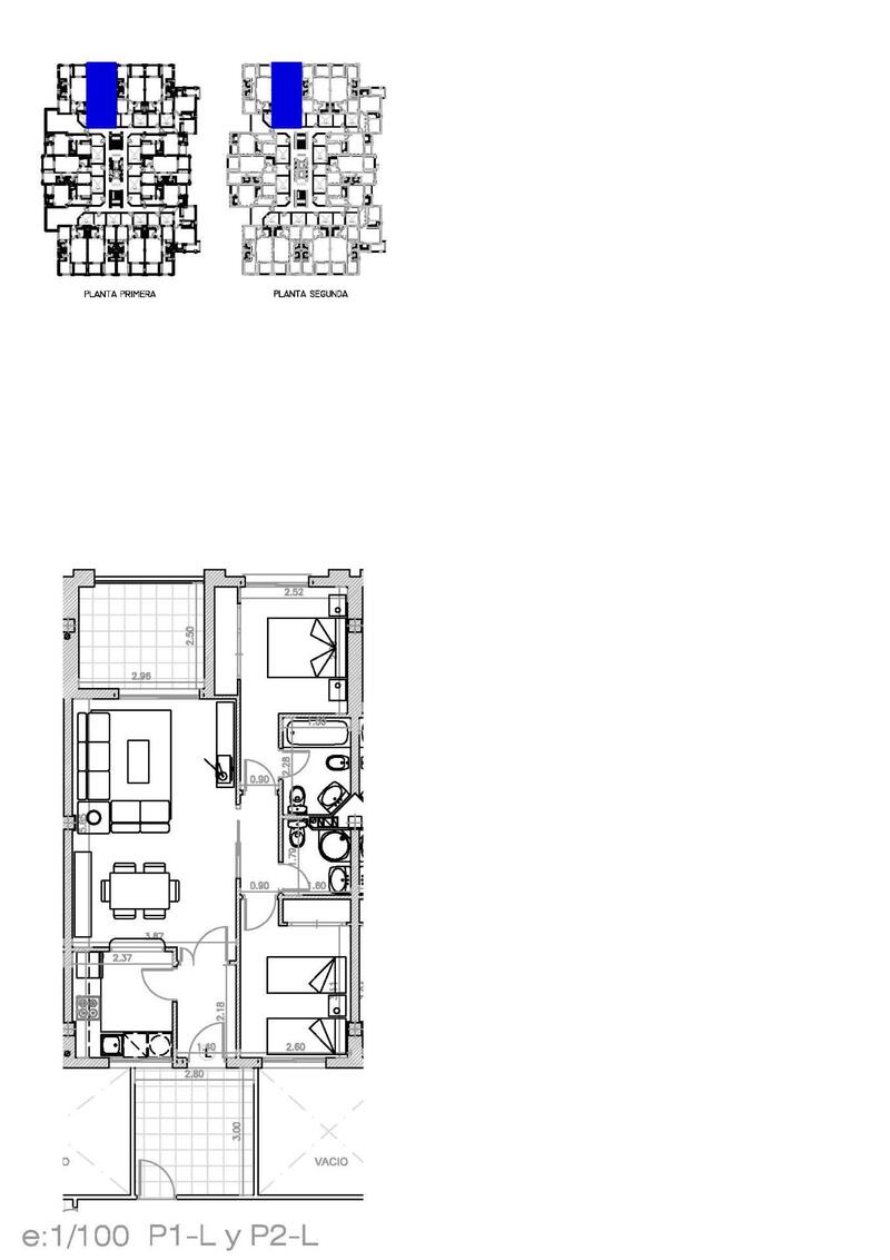 2 Cuarto Apartamento en venta
