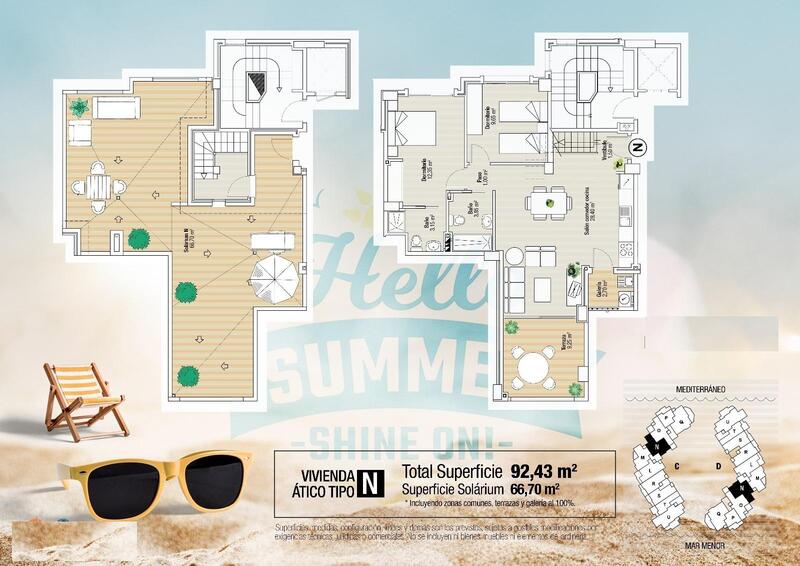 2 Cuarto Apartamento en venta