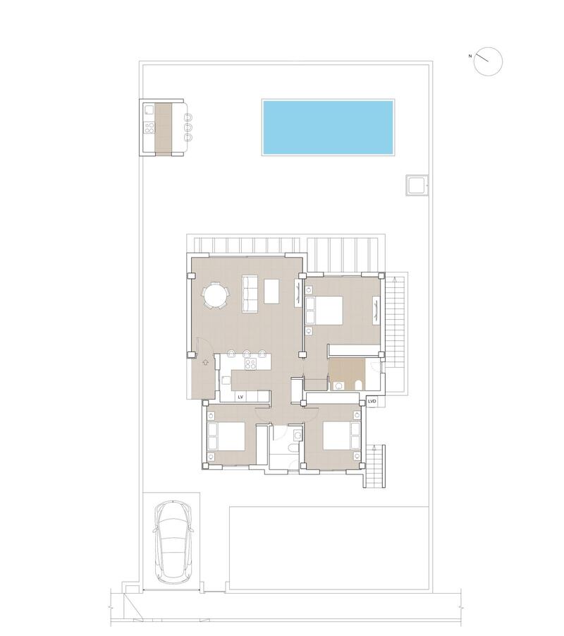 5 Cuarto Villa en venta