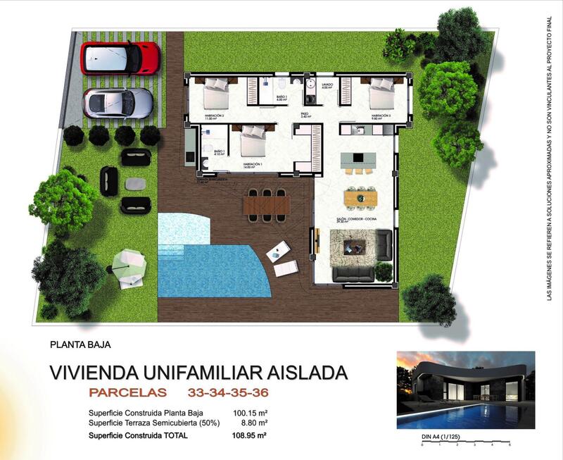 3 sovrum Villa till salu 3 sovrum Villa till salu