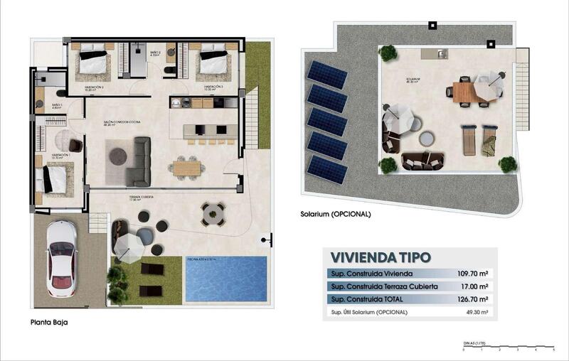 3 slaapkamer Gezinswoning Te koop