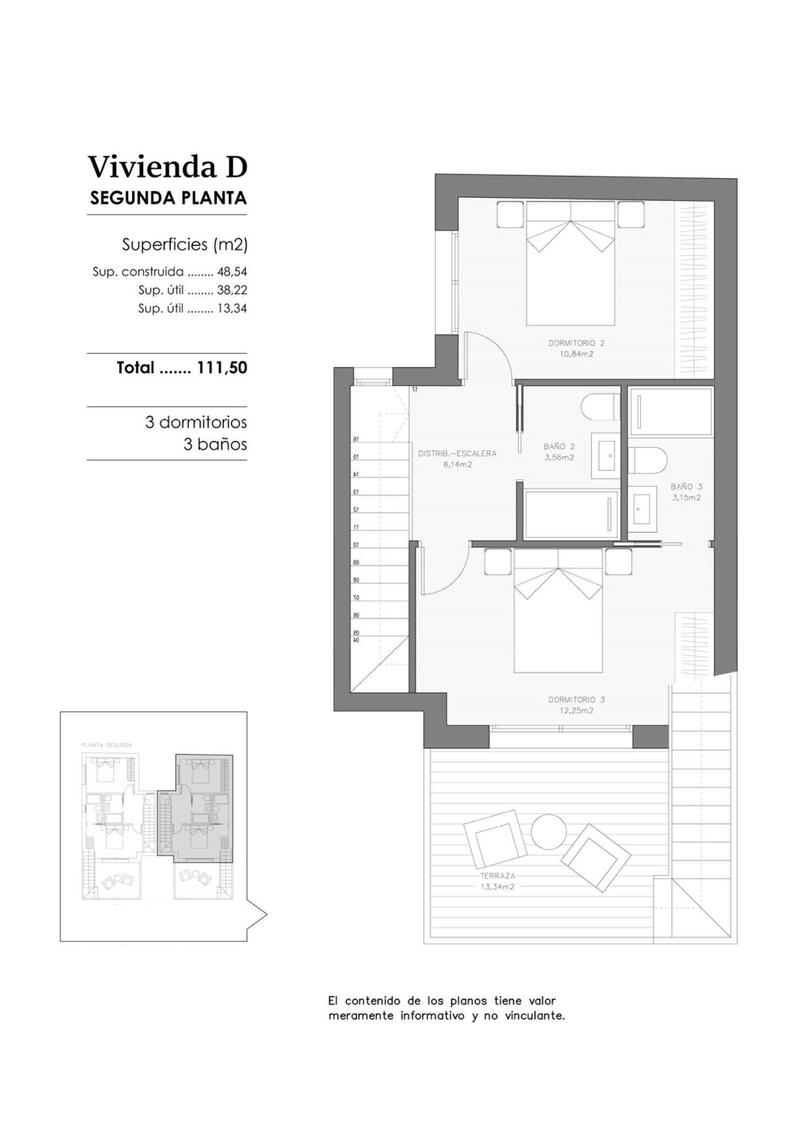 3 Cuarto Apartamento en venta