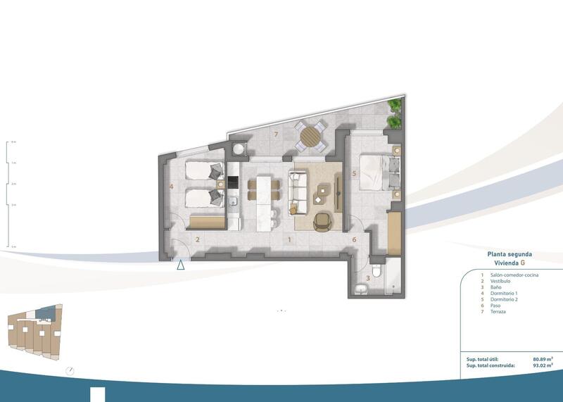 2 slaapkamer Appartement Te koop 2 slaapkamer Appartement Te koop