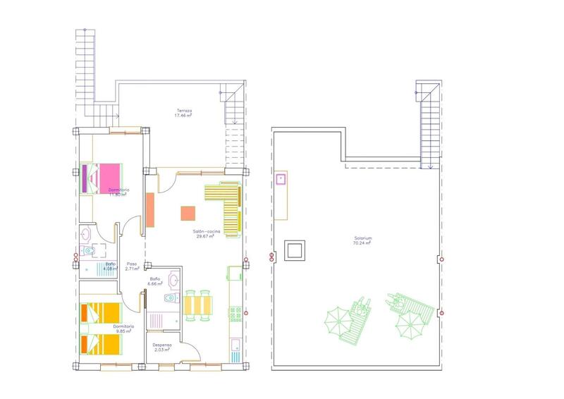 2 Schlafzimmer Stadthaus zu verkaufen