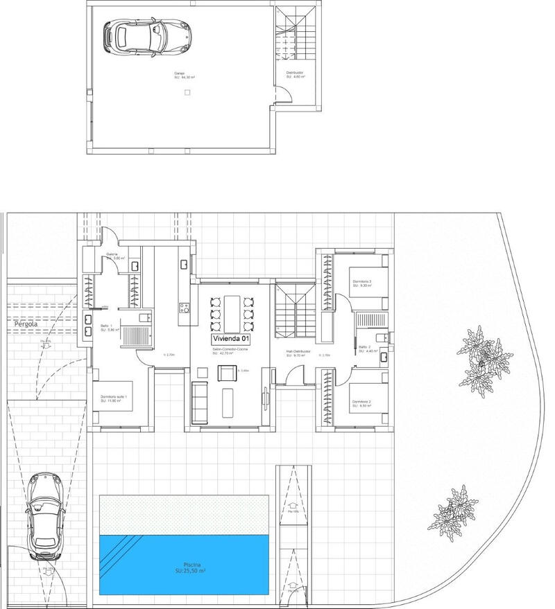 3 chambre Villa à vendre