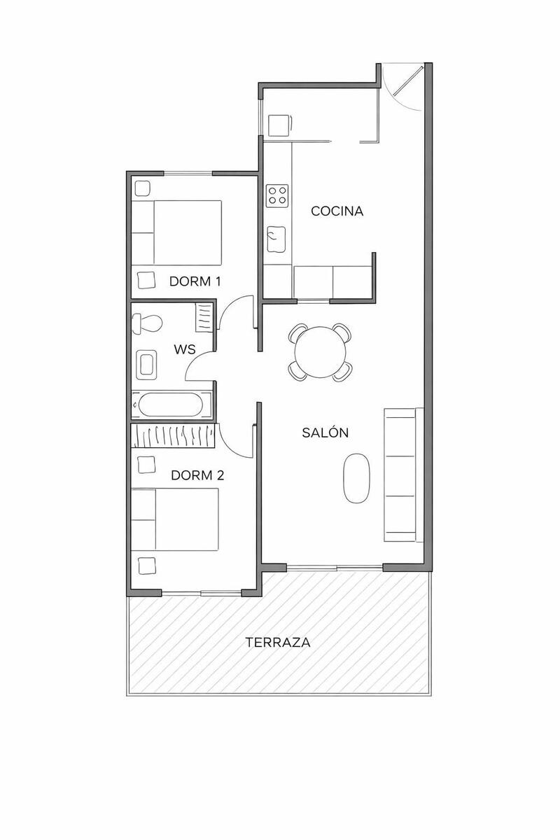 2 спальная комната квартира продается