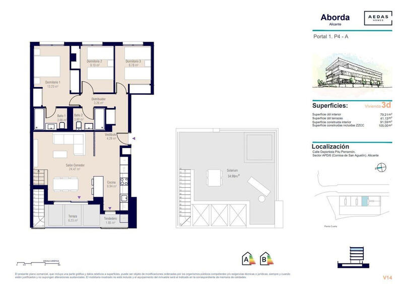 3 bedroom Apartment for sale