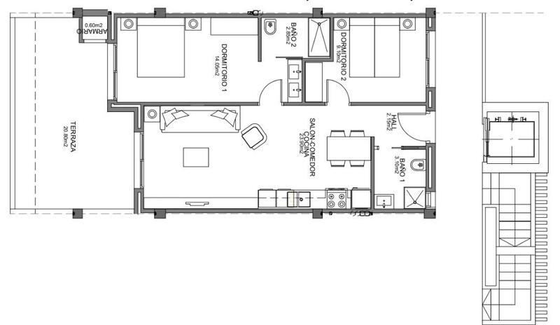 2 bedroom Apartment for sale