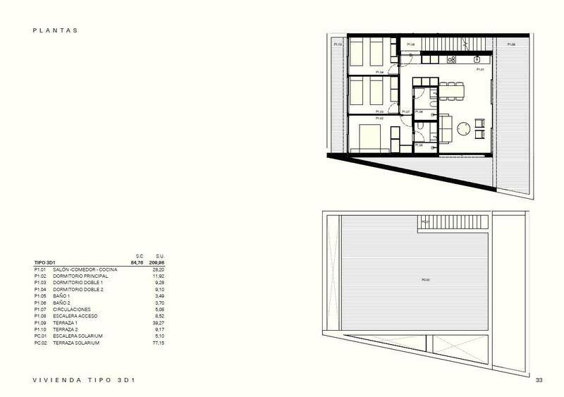 3 Schlafzimmer Appartement zu verkaufen