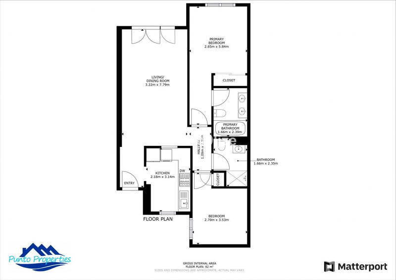 2 chambre Appartement à vendre