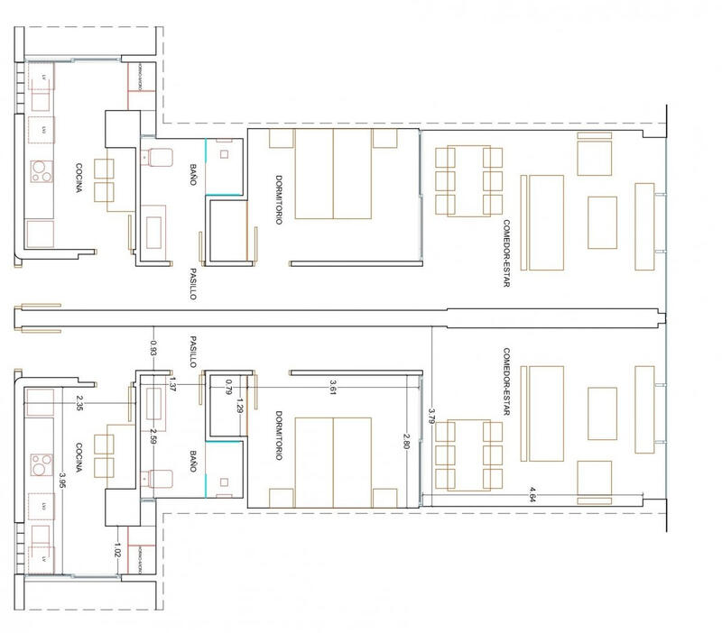 1 sovrum Lägenhet till salu