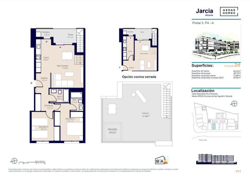 2 sovrum Lägenhet till salu