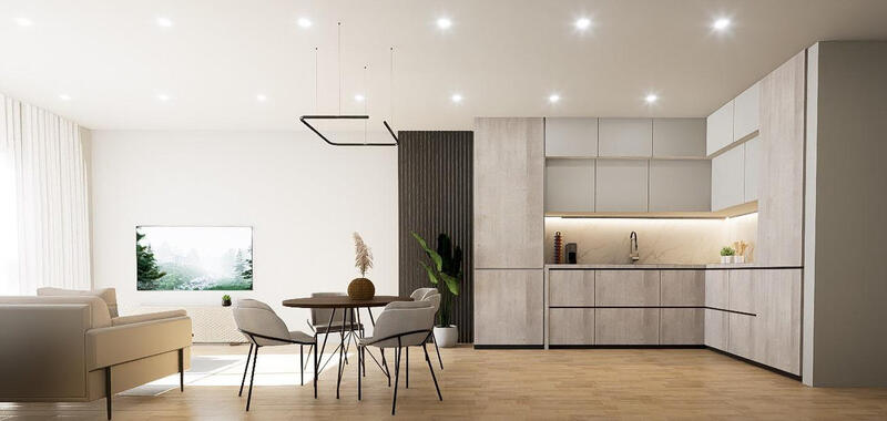 1 slaapkamer Appartement Te koop