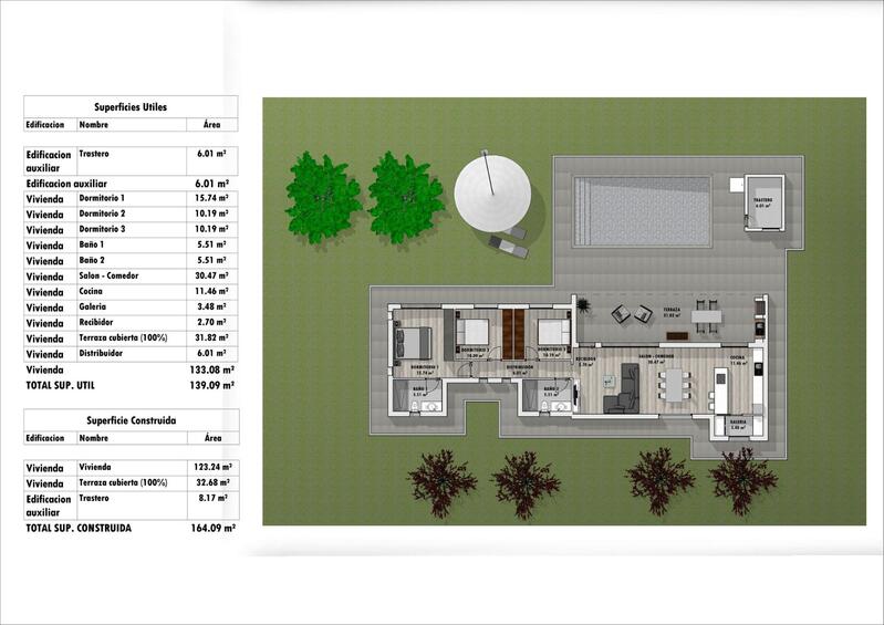 3 Cuarto Villa en venta