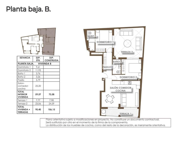 2 Cuarto Apartamento en venta