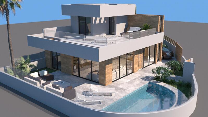 Villa til salgs i Ciudad Quesada, Alicante Villa til salgs i Ciudad Quesada, Alicante