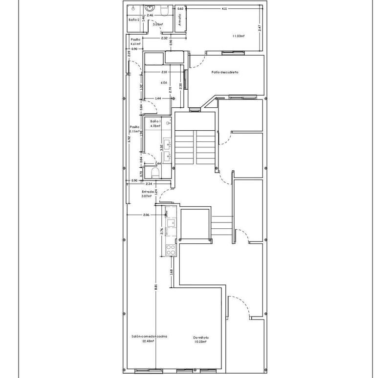 2 Schlafzimmer Appartement zu verkaufen