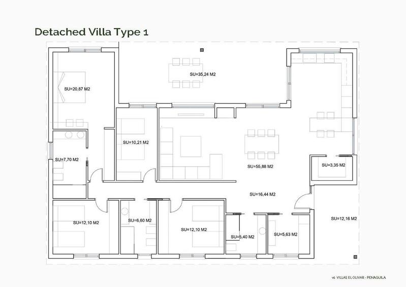 4 Cuarto Villa en venta