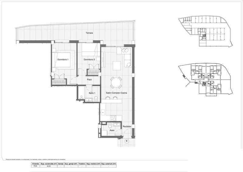 2 Schlafzimmer Appartement zu verkaufen