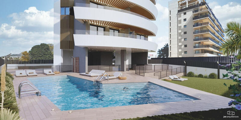 3 Schlafzimmer Appartement zu verkaufen in Calpe, Alicante