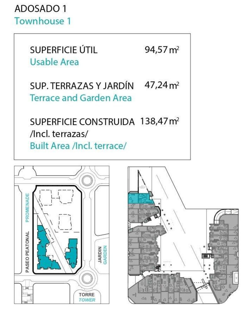 4 chambre Appartement à vendre