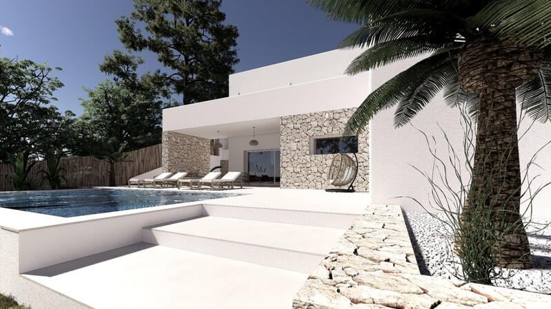 4 спальная комната вилла продается в Teulada, Alicante