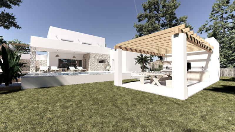 4 спальная комната вилла продается в Teulada, Alicante