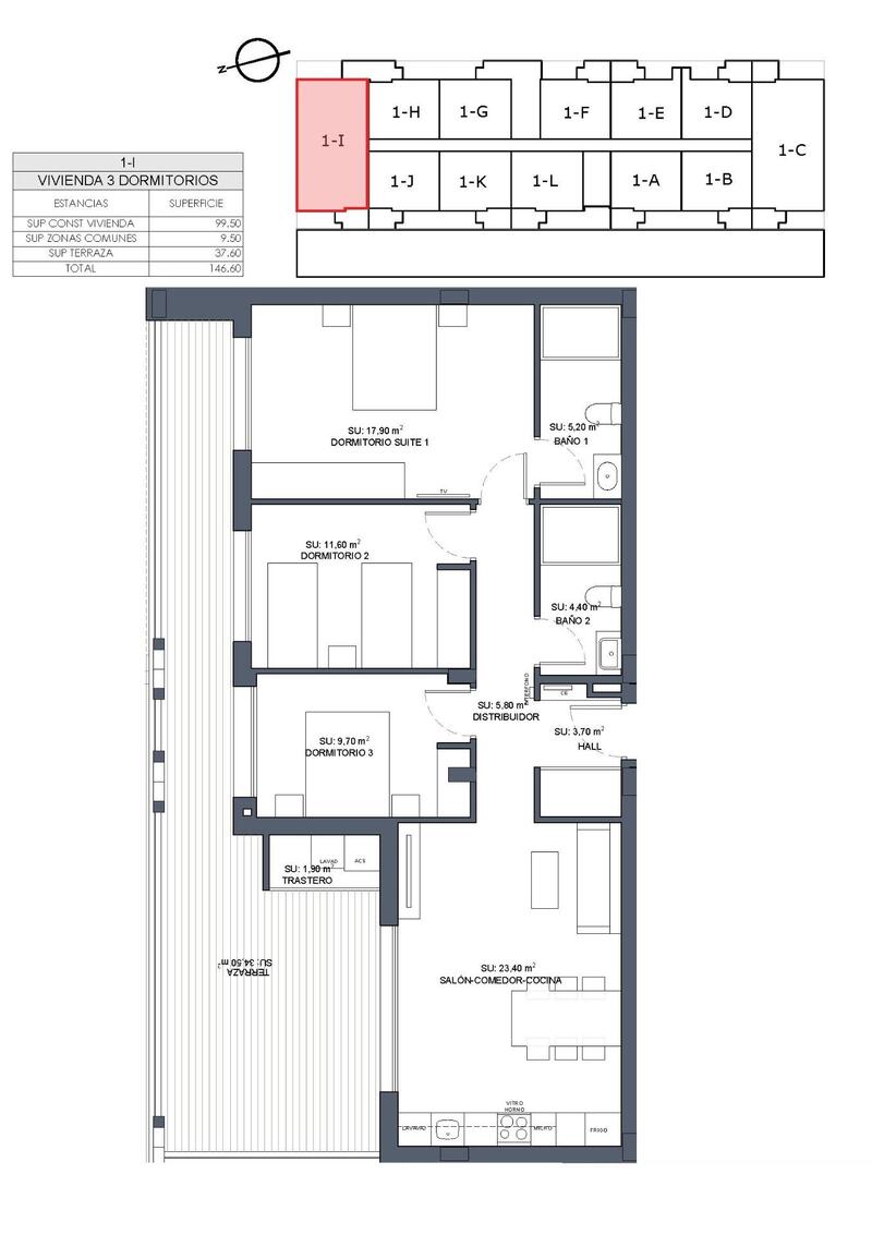 3 slaapkamer Appartement Te koop 3 slaapkamer Appartement Te koop