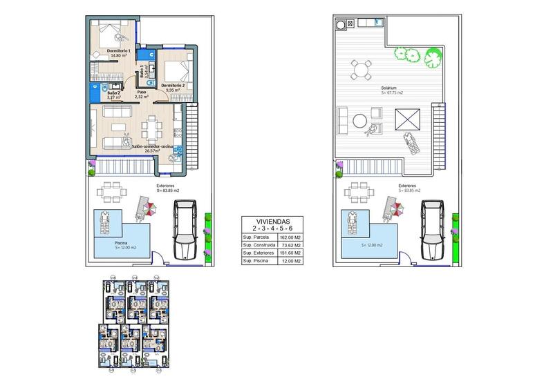 2 soverom Villa til salgs 2 soverom Villa til salgs