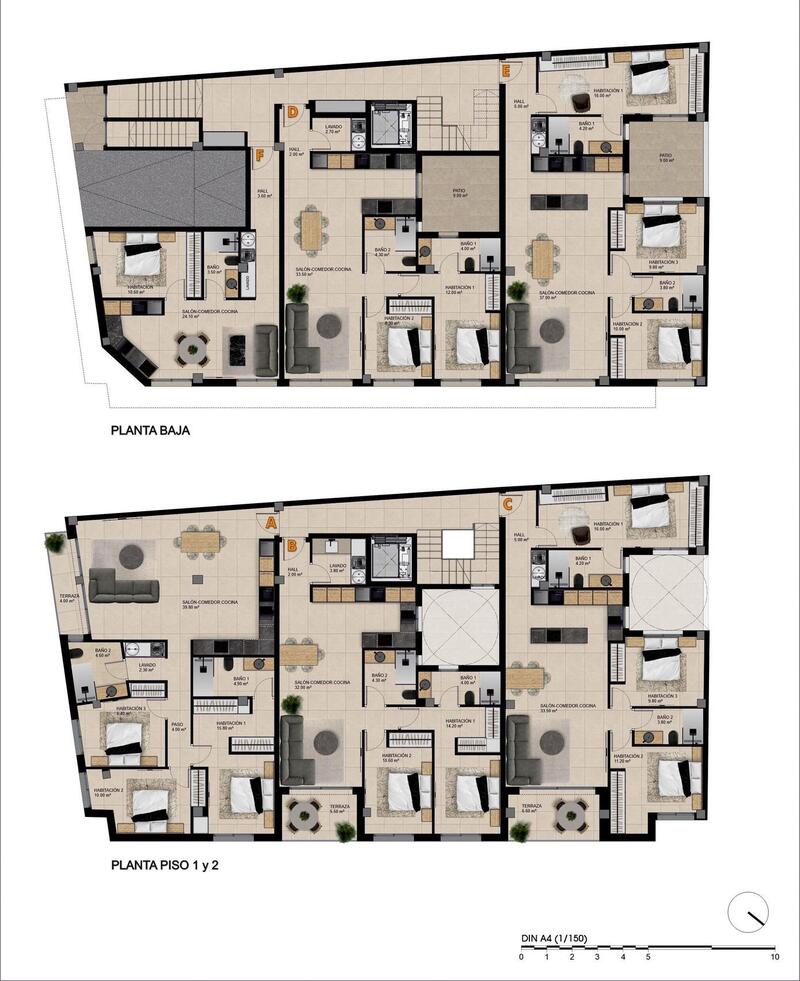 2 Schlafzimmer Appartement zu verkaufen