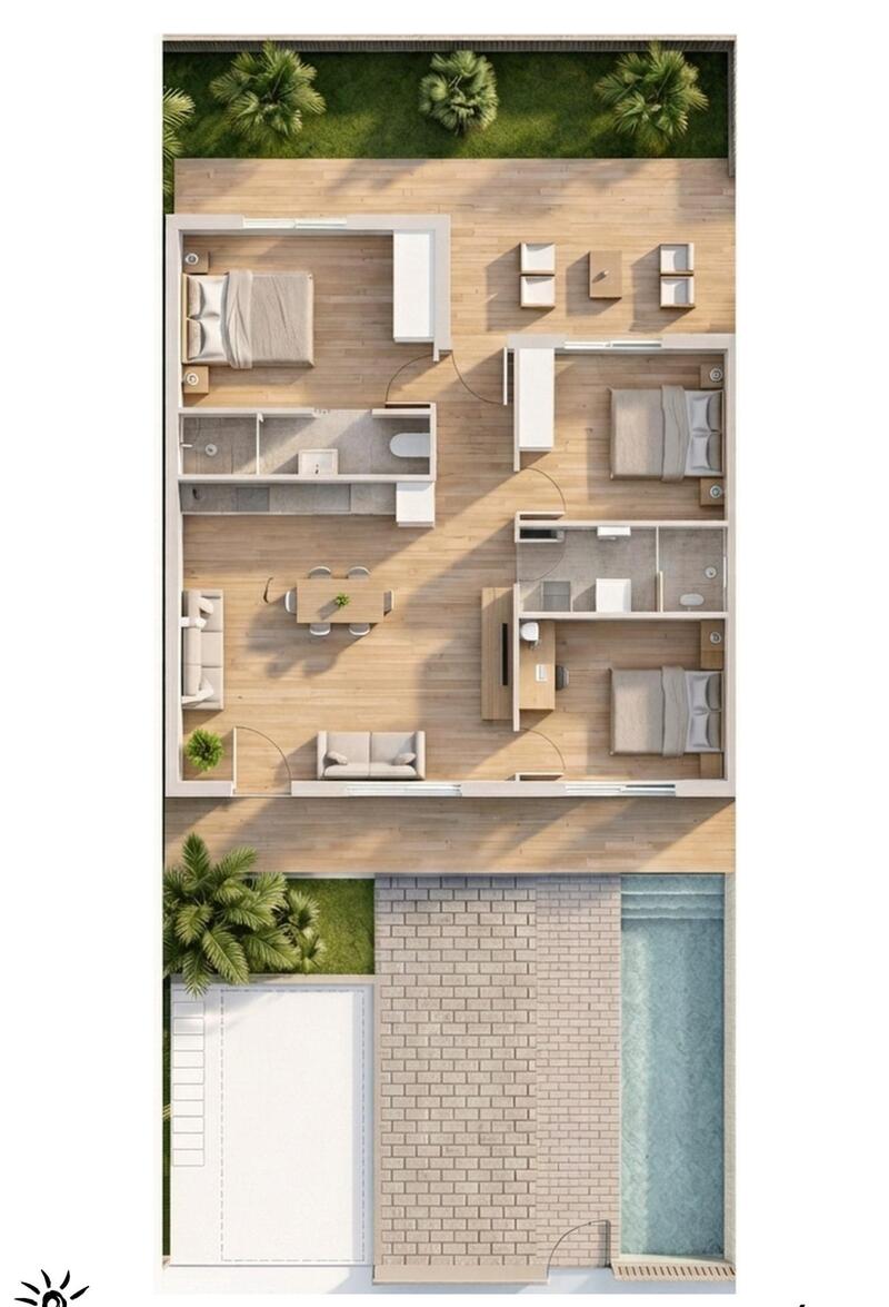 3 bedroom Townhouse for sale