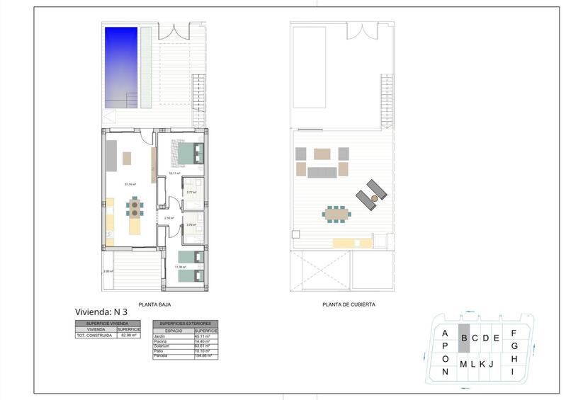 2 Schlafzimmer Stadthaus zu verkaufen