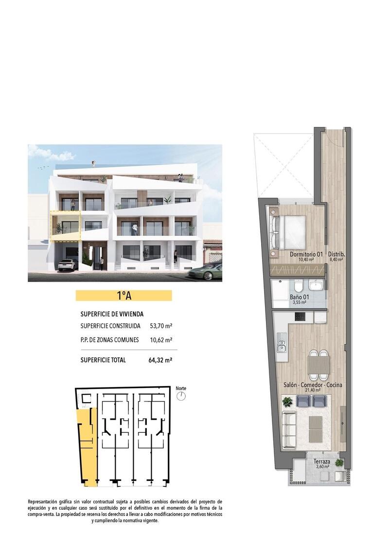 1 Schlafzimmer Appartement zu verkaufen 1 Schlafzimmer Appartement zu verkaufen