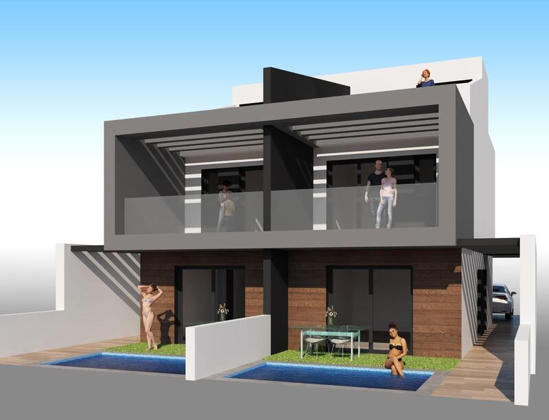3 soveværelse Villa til salg i Santiago de la Ribera, Murcia