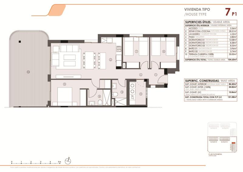 3 bedroom Apartment for sale